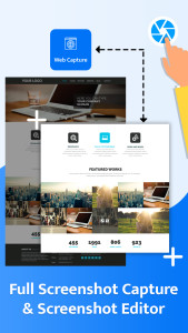 اسکرین شات 1 برنامه Long: Full Screenshot Capture
