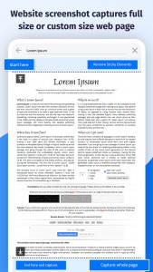 اسکرین شات 4 برنامه Long: Full Screenshot Capture