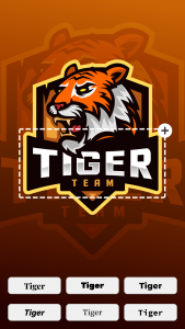 اسکرین شات برنامه Esports Logo Maker 4
