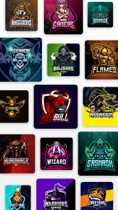 اسکرین شات برنامه Esports Gaming Logo Maker 1