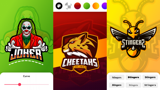 اسکرین شات برنامه Esports Logo Maker 5