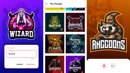 اسکرین شات برنامه Esports Gaming Logo Maker 8