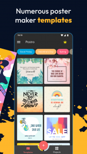 اسکرین شات 4 برنامه Poster Maker - Flyer Creator