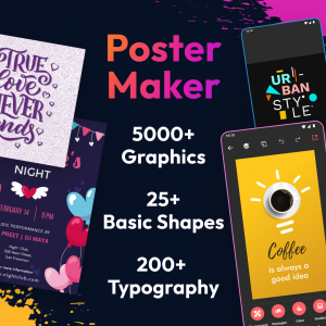 اسکرین شات 1 برنامه Poster Maker - Flyer Creator