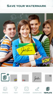 اسکرین شات 6 برنامه Watermark: Logo, Text on Photo