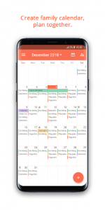اسکرین شات برنامه Family Shared Calendar: FamCal 2