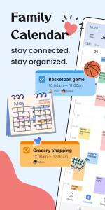 اسکرین شات 1 برنامه Family Shared Calendar: FamCal