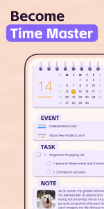 اسکرین شات برنامه Planner Pro - Daily Calendar 1