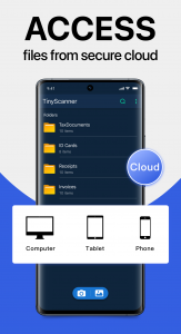 اسکرین شات برنامه Tiny Scanner - PDF Scanner App 7