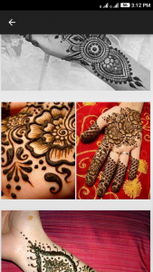 اسکرین شات برنامه Mehndi Designs Henna 2020 Tattoo & Nail Arts 8