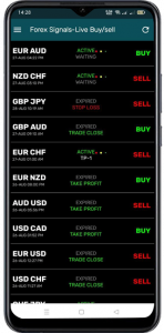اسکرین شات برنامه Forex Signals-Live Buy/sell 2
