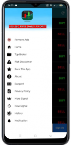 اسکرین شات برنامه Forex Signals-Live Buy/sell 1