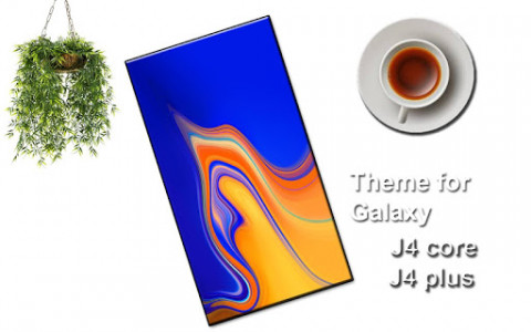 اسکرین شات برنامه Theme for Galaxy J4 core. J4 Plus wallpaper 3