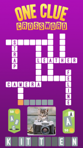 اسکرین شات 1 بازی One Clue Crossword
