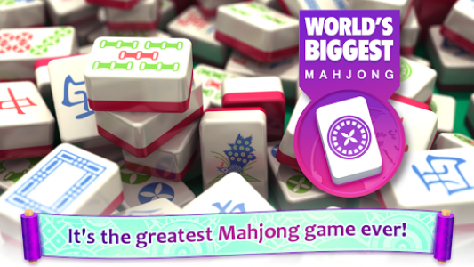 اسکرین شات بازی World's Biggest Mahjong 1