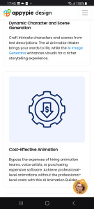 اسکرین شات 6 برنامه AI Animation Generator