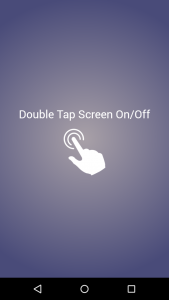اسکرین شات 1 برنامه Double Tap Screen On/Off