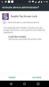 اسکرین شات برنامه Double Tap Screen Lock 3