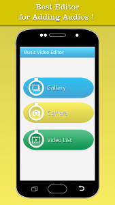 اسکرین شات برنامه Music Video Editor Add Audio 6