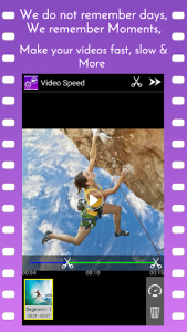 اسکرین شات برنامه Video Speed Slow Motion & Fast 1