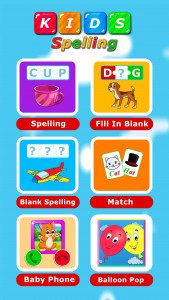 اسکرین شات بازی Kids Spelling 1