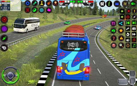 اسکرین شات بازی City Coach Bus Driving Sim 3D 4