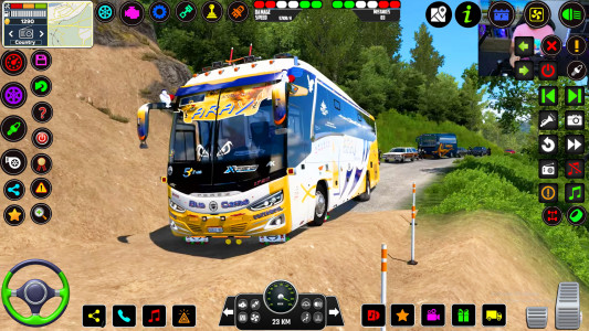اسکرین شات بازی City Coach Bus Driving Sim 3D 6