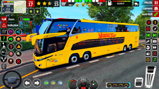 اسکرین شات بازی City Coach Bus Driving Sim 3D 3