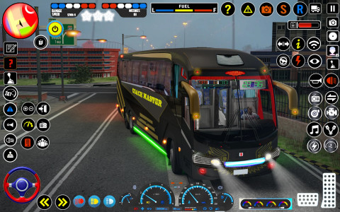 اسکرین شات بازی City Coach Bus Driving Sim 3D 3