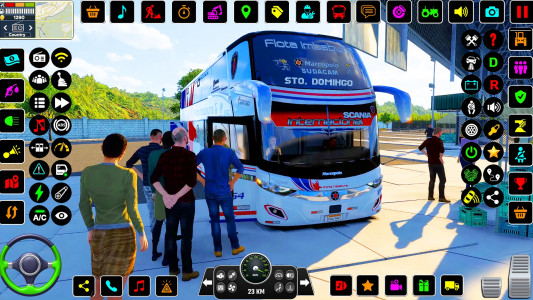 اسکرین شات بازی City Coach Bus Driving Sim 3D 3