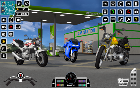 اسکرین شات برنامه Open World Bike Driving Games 6