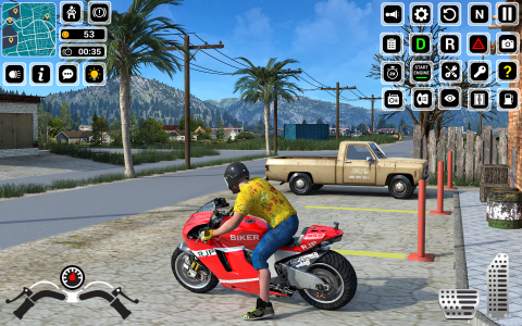 اسکرین شات برنامه Open World Bike Driving Games 2