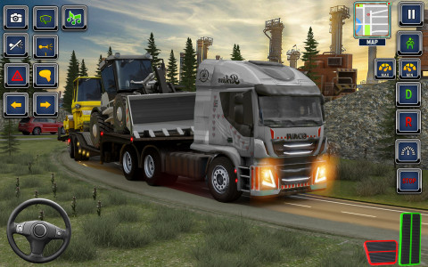 اسکرین شات بازی US Truck Driving Transport 3D 7