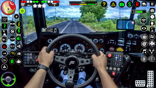 اسکرین شات 1 بازی US Truck Driving Transport 3D