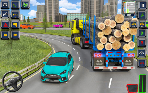 اسکرین شات بازی US Truck Driving Transport 3D 8