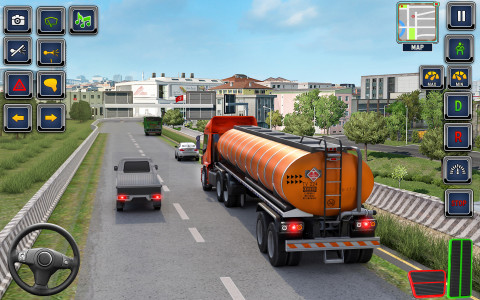 اسکرین شات بازی US Truck Driving Transport 3D 5