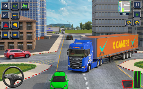 اسکرین شات بازی US Truck Driving Transport 3D 6