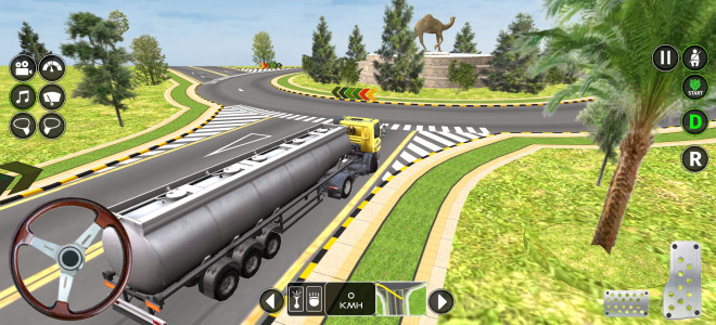 اسکرین شات بازی Truck Driving Cargo Truck Game 3