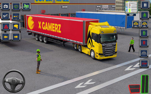 اسکرین شات بازی US Truck Driving Transport 3D 2