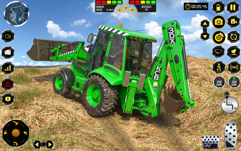 اسکرین شات بازی Road Construction JCB Games 3D 6