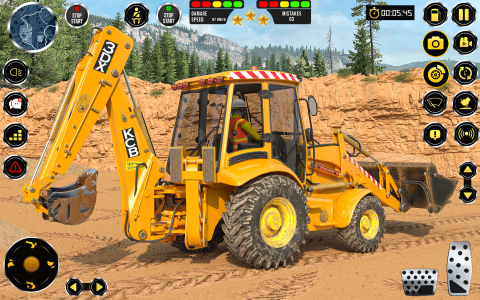 اسکرین شات بازی Road Construction JCB Games 3D 5