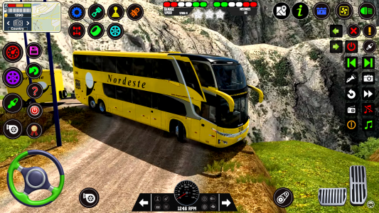 اسکرین شات 2 بازی Real Bus Driving - Offroad Bus
