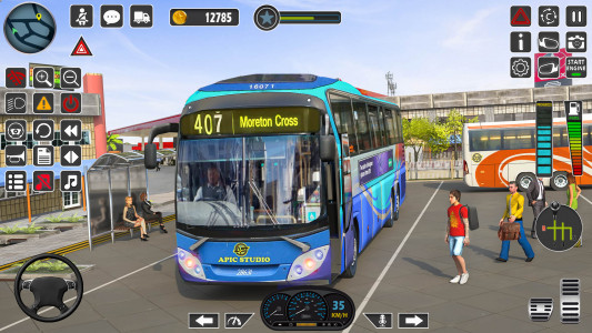 اسکرین شات بازی City Coach Bus Driving 2023 4