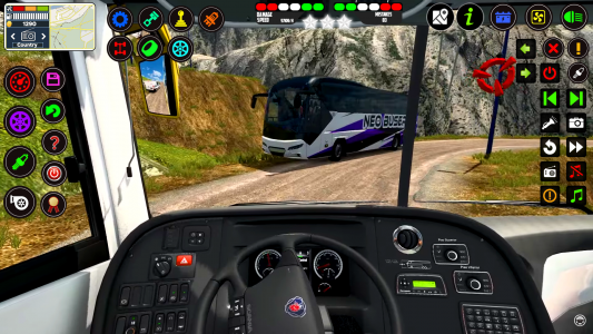 اسکرین شات 4 بازی Real Bus Driving - Offroad Bus