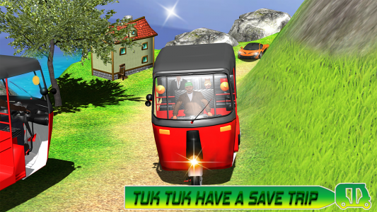اسکرین شات بازی Auto rickshaw driving game 3D 7