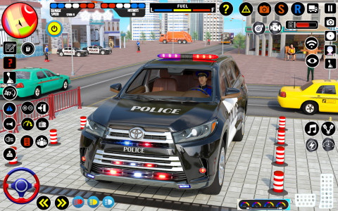 اسکرین شات بازی Us Police Car Cop Car Games 3D 3