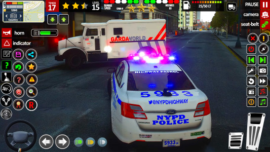 اسکرین شات بازی Us Police Car Cop Car Games 3D 7