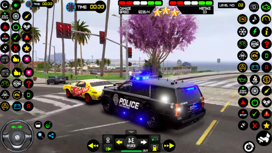 اسکرین شات بازی Us Police Car Cop Car Games 3D 4