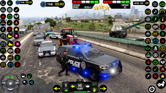 اسکرین شات بازی Us Police Car Cop Car Games 3D 6