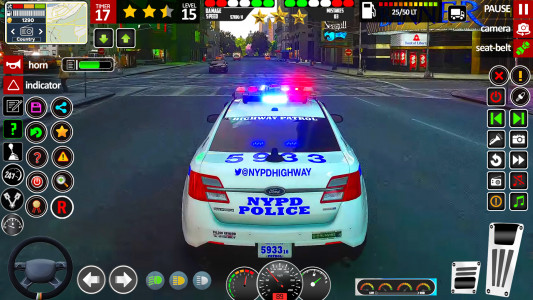 اسکرین شات بازی Us Police Car Cop Car Games 3D 3